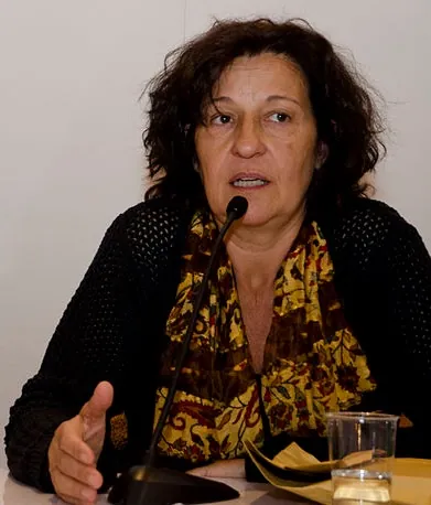 Liliana Bodoc en el Salón del Libro de París, 2014